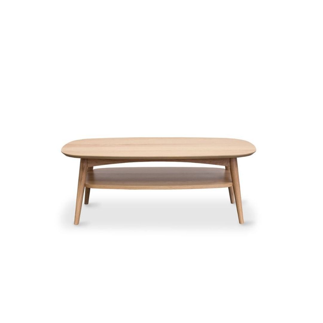 Oslo Coffee Table with Shelf image 0